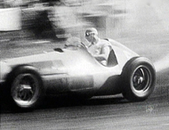 The greatest racecar driver in the world, Juan-Manuel Fangio, 1964