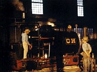 1942 : distillerie de rhum à Cuba